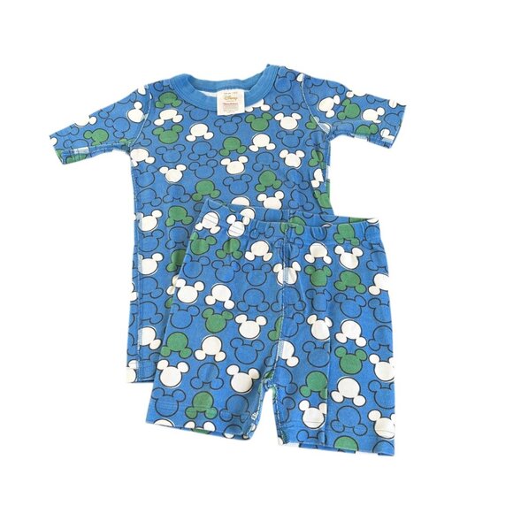 Hanna Andersson Disney Mickey Mouse Pajamas Size 110 - Picture 1 of 2